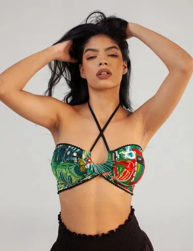 Bra top Yagé multicolor para Mujer