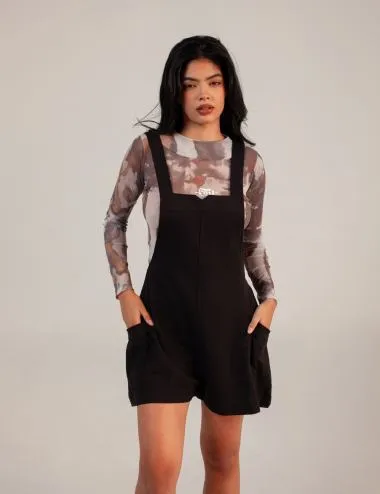 Romper Tirantas Noires negro Mujer