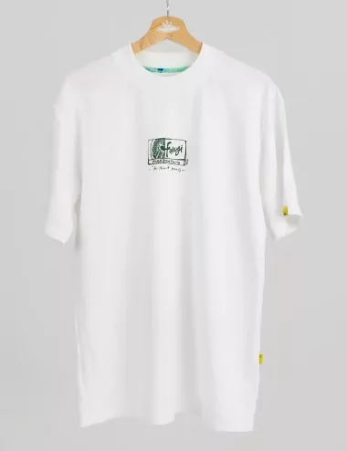 Camiseta Oversize Micelio crudo Unisex