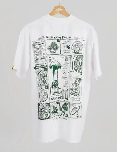 Camiseta Oversize Micelio crudo Unisex