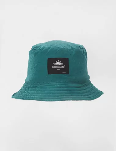 Fisher Hat Duplex verde menta+turqueza Unisex