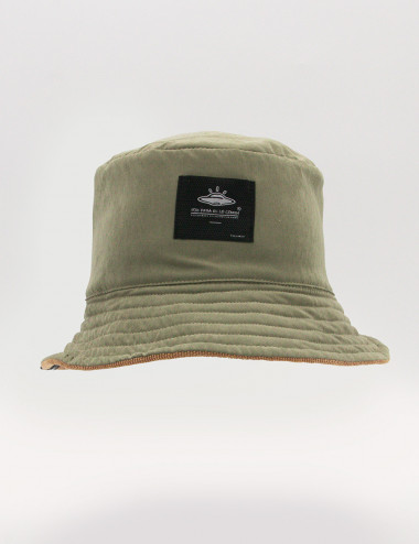 Fisher Hat  Duplex pistacho + café Unisex