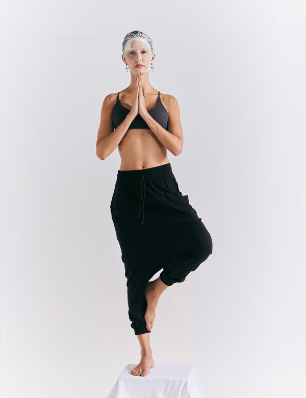 Pantalón Aladino negro mujer