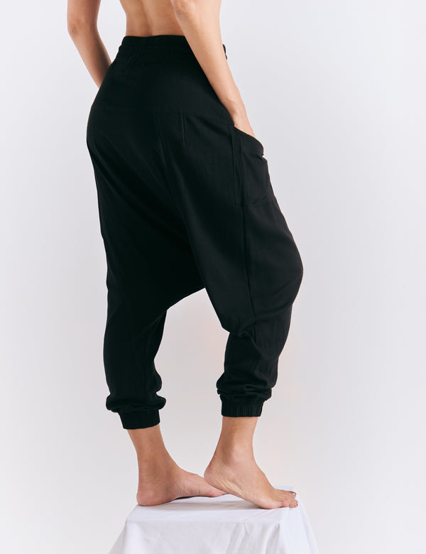 Pantalón Aladino negro mujer