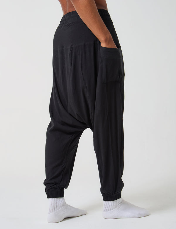 Pantalón Aladino negro hombre