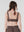 Bra Top Ajustado Ondas Cafe Mujer