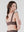 Bra Top Ajustado Ondas Cafe Mujer