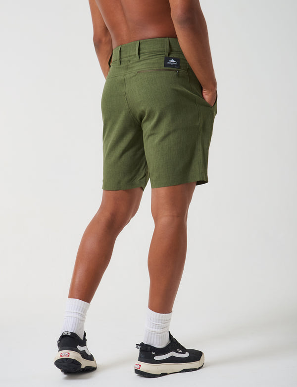 Recess Short 18" Verde militar Hombre