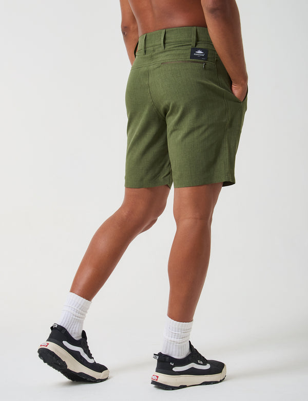Recess Short 18" Verde militar Hombre