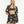 Camisa Regular Fit Chacras  negro + crudo mujer