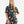 Camisa Regular Fit Chacras  negro + crudo mujer