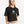 Camiseta Oversize Woody  negro Mujer