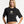 Camiseta Oversize Woody  negro Mujer