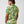 Camisa Cuello Sport manga corta Acre verde Hombre