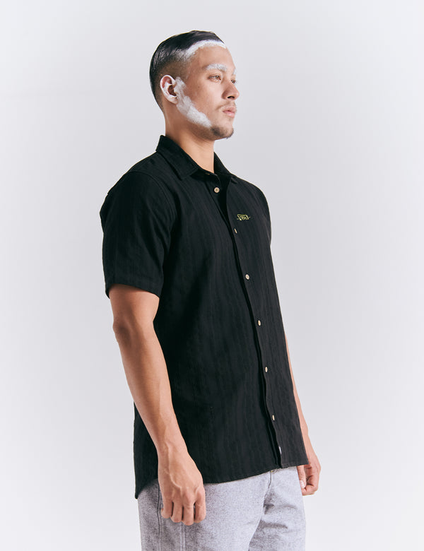 Camisa Regular Fit Coal negro Hombre