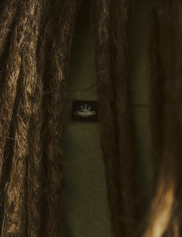 Camiseta Cuello Sport manga corta  Mineral  verde Hombre