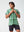 Camisa Cuello Sport manga corta Plantación verde Hombre
