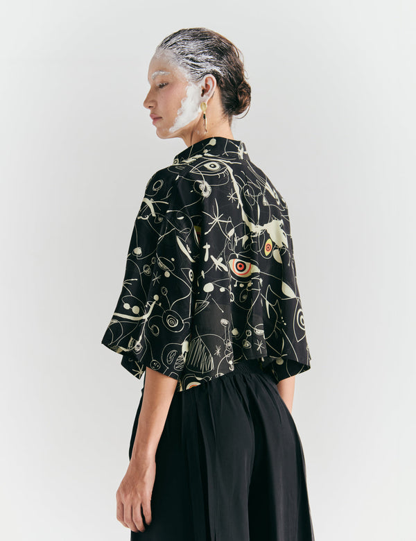  FOU Tienda  foutienda.myshopify.com camisa-oversize-ferra-negro-crudo-mujer      