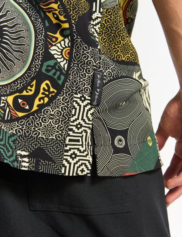 FOU Tienda  foutienda.myshopify.com camisa-oversize-kene-multicolor-hombre      