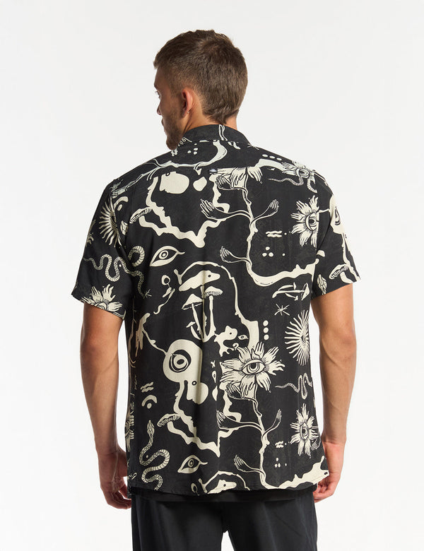  FOU Tienda  foutienda.myshopify.com camisa-regular-fit-chacras-negro-crudo-hombre      