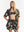 Camisa Regular Fit Chacras  negro + crudo mujer