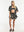 Camisa Regular Fit Chacras  negro + crudo mujer