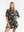Camisa Regular Fit Chacras  negro + crudo mujer