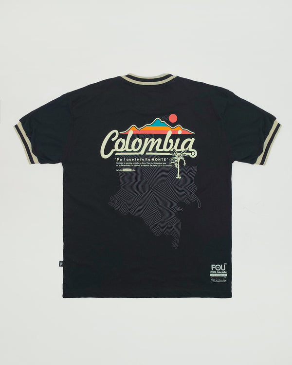 PRECIO EN PRE-VENTA ( ENTREGA EN 10 DIAS HABILES) Camiseta Oversized Pal que le falta monte negro unisex