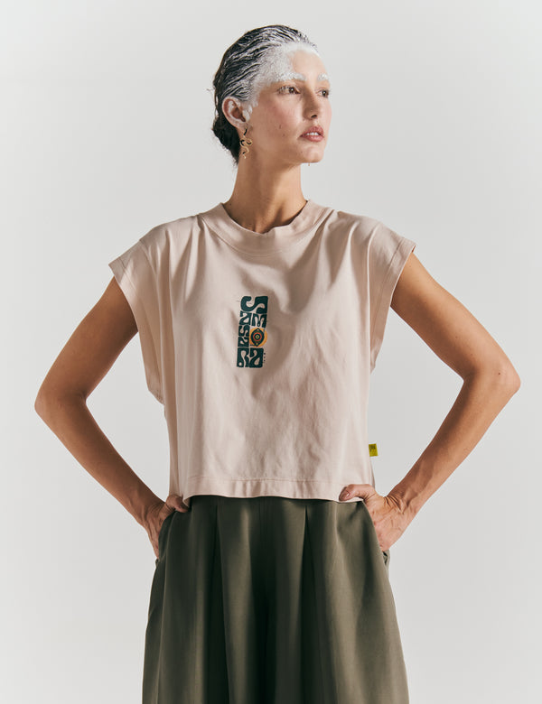 Camiseta Manga casco Nirvana Curuba Mujer