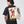 Camiseta Oversize Baile negro Hombre