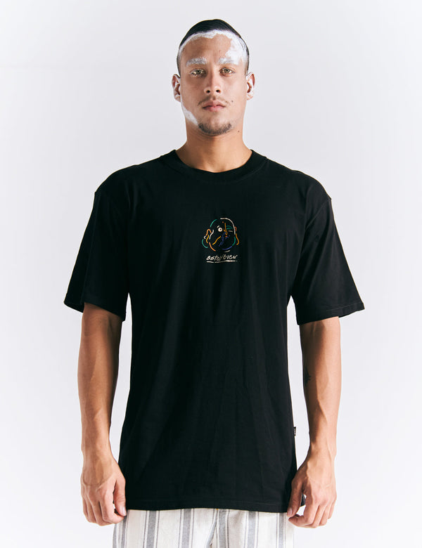  FOU Tienda  foutienda.myshopify.com camiseta-oversize-estoy-bien-negro-hombre      