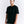 Camiseta Oversize Estoy bien  negro Hombre