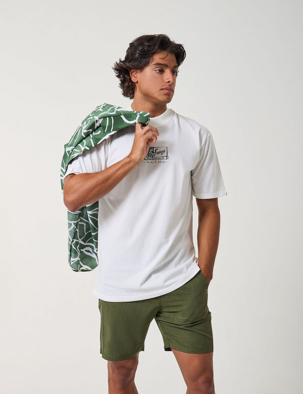 Camiseta Oversize Micelio crudo Unisex