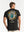 Camiseta Oversize Konibo negro Hombre