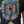Camiseta Oversize Ojo de Árbol Negro para Hombre
