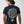 Camiseta Oversize Ojo de Árbol Negro para Hombre