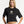 Camiseta Oversize Woody  negro Mujer