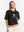 Camiseta Oversize Woody  negro Mujer