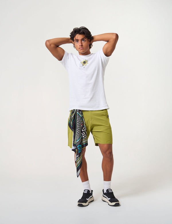 Camiseta Regular Fit Consciencia Esotérica  crudo Hombre