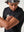 Camiseta Regular Fit Natural Conexion negro Hombre
