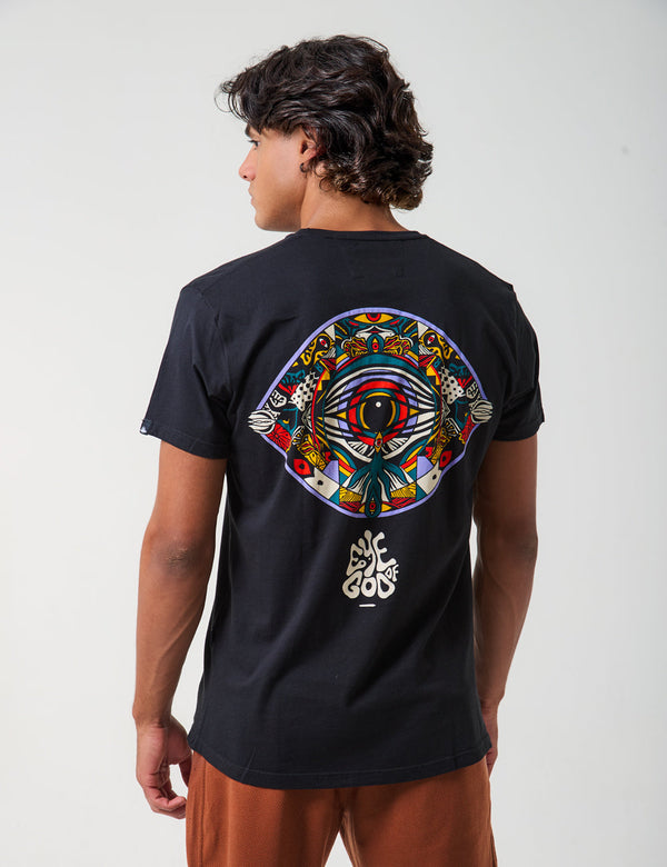 Camiseta Regular Fit Ojo de Dios para Hombre