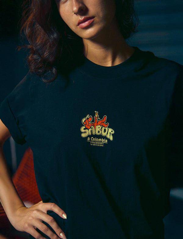  FOU Tienda  foutienda.myshopify.com camiseta-regular-fit-sabor-a-colombia-negro-unisex-copia      