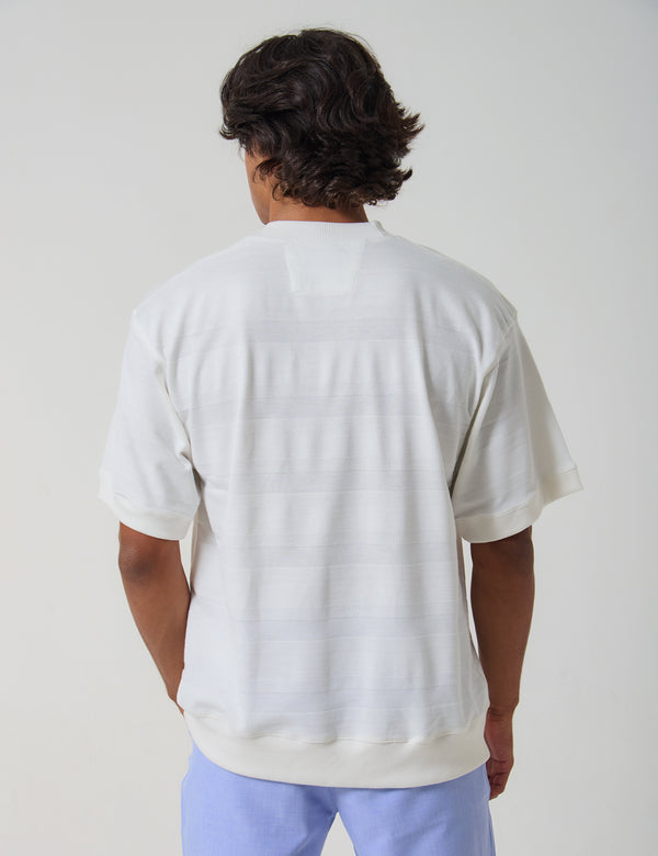 Camiseta Boxy fit Oleada Hombre