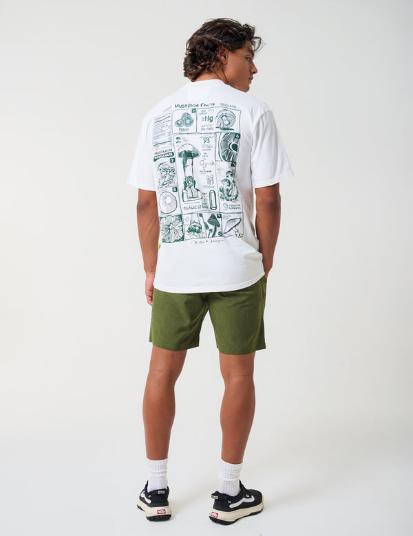 Camiseta Oversize Fungi crudo Unisex