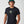 Camiseta Oversize Ojo de Árbol Negro para Hombre