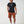 Camiseta Oversize Ojo de Árbol Negro para Hombre