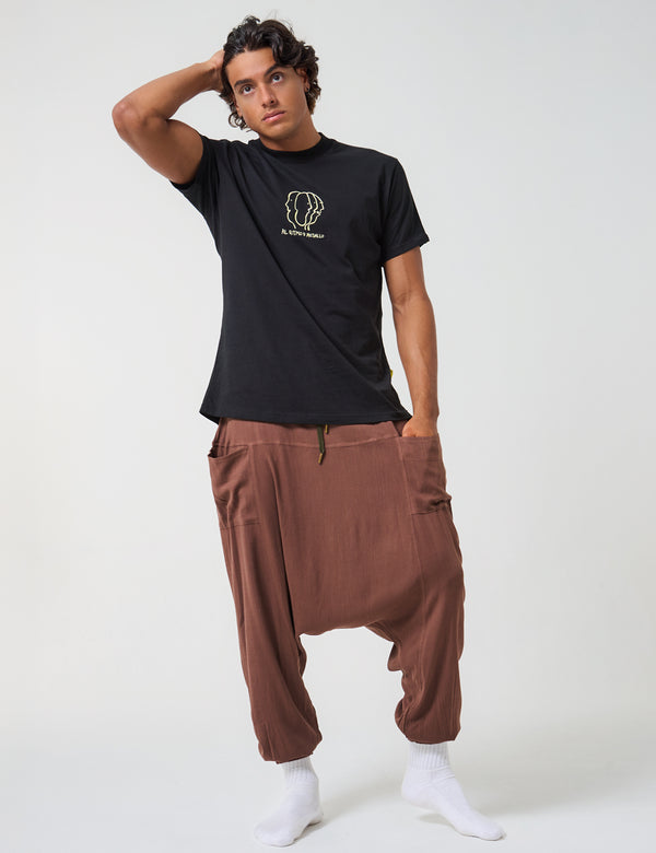 Camiseta Regular Fit Soul Rythm negro Hombre
