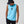 Camisilla Oversize Ojo de Mar Azul Claro Hombre