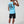 Camisilla Oversize Ojo de Mar Azul Claro Hombre
