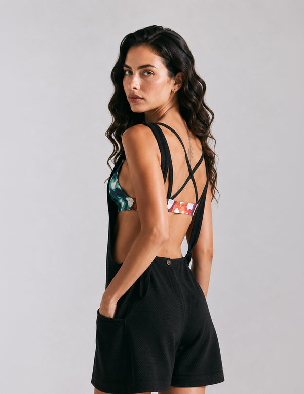 Romper Tirantas Noires negro Mujer